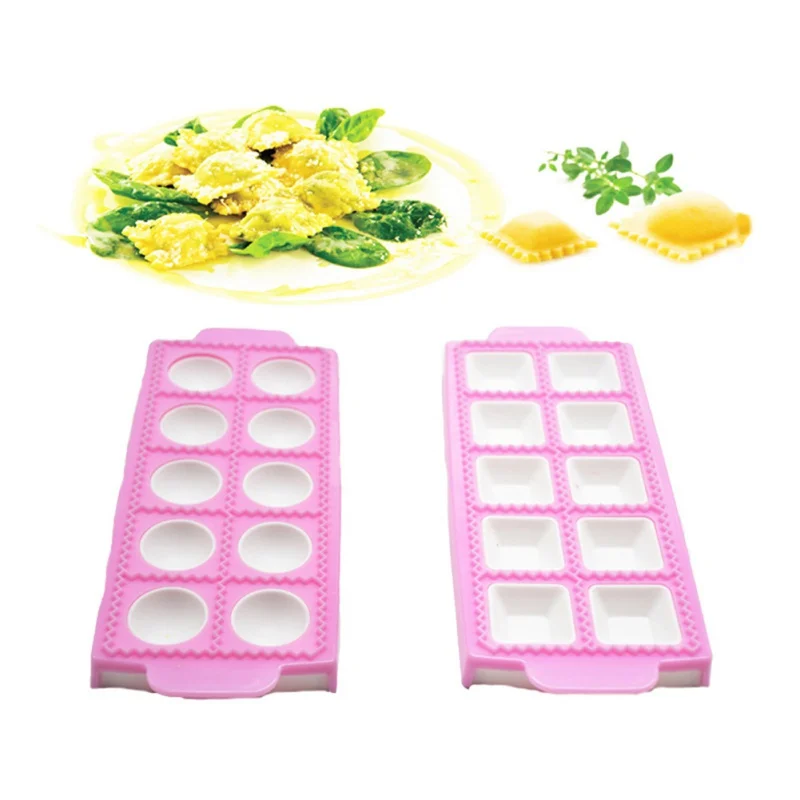 

1Pcs Kitchen Pastry Tools DIY Square Round Dumpling Mold Decoration Dough Press Dumpling Fondant Dumplings Mold Tools