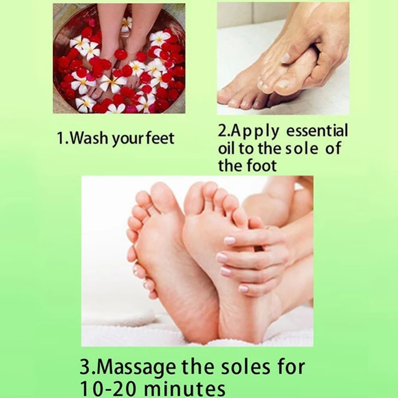 Effective Foot Essential Oil Bone Growth Soothing Massage | Красота и здоровье