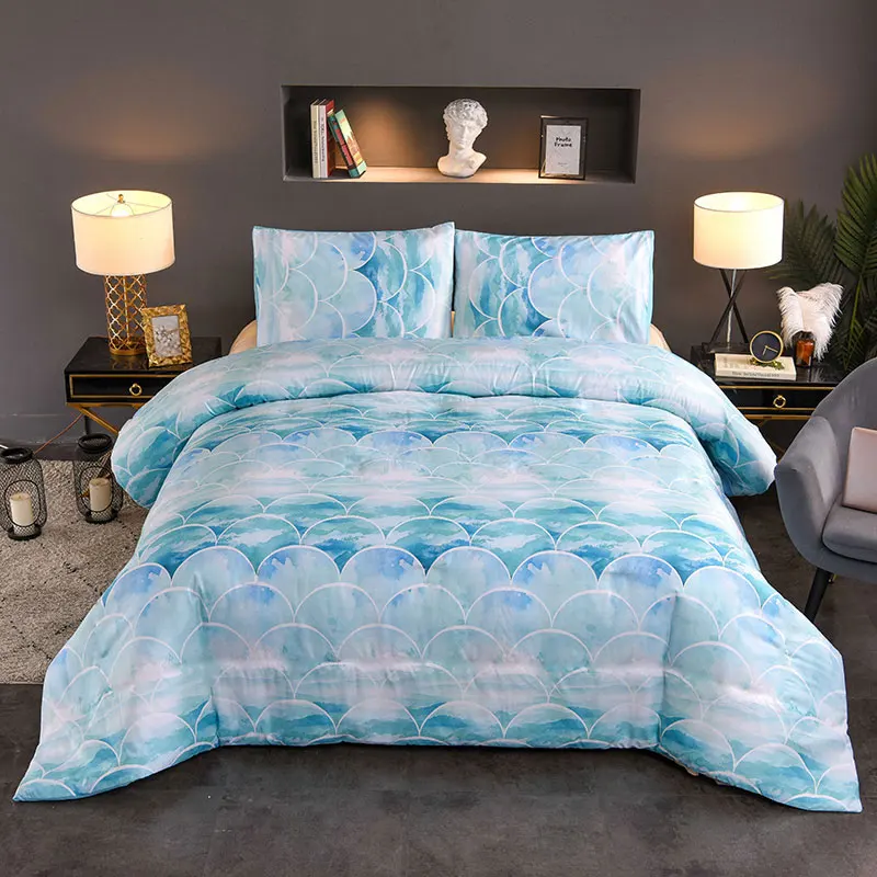 Набор пододеяльников с розовыми рыбками набор постельных принадлежностей для