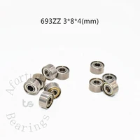 bearing 10pcs 693zz 384mm free shipping chrome steel metal sealed high speed mechanical equipment parts