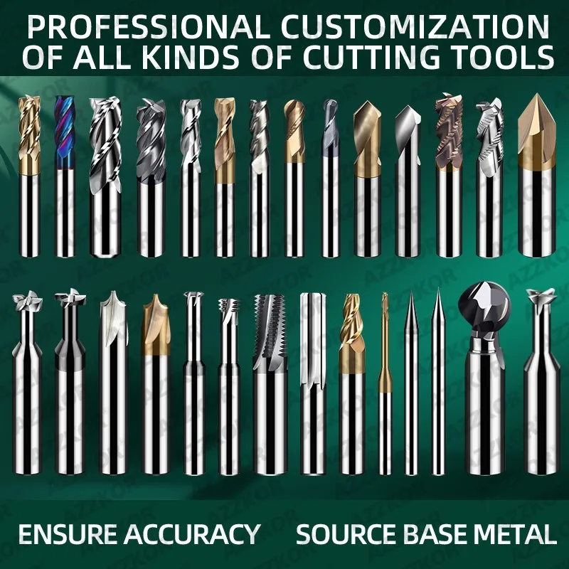 

Фрезерный резак с покрытием из сплава, инструмент из вольфрамовой стали с ЧПУ, набор металлических фрез, верхний фрезерный станок Endmil
