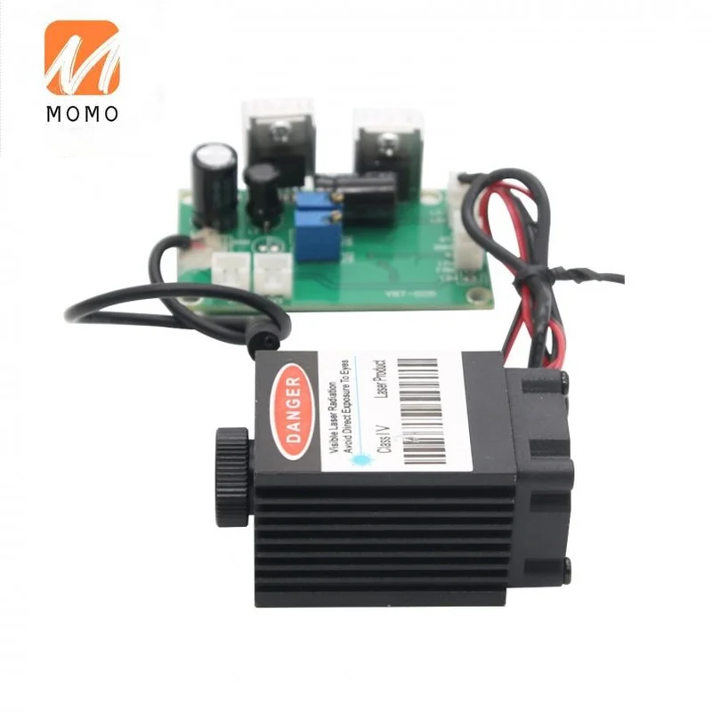450nm 1.6W Blue Laser Diode Module Line Type Tunable with 12V 2A Drive Board | Дом и сад