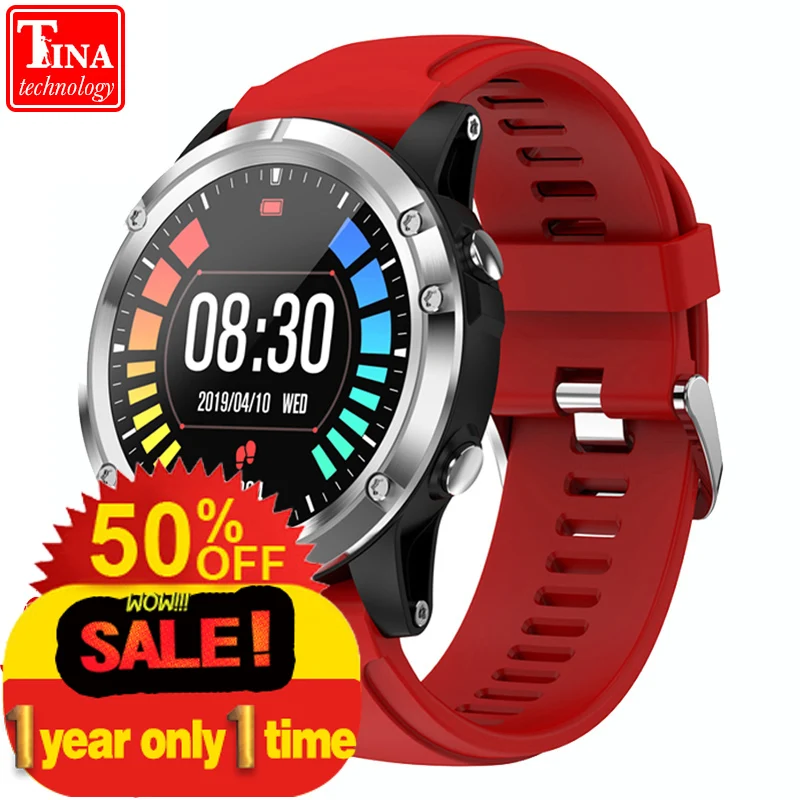 T5 Смарт-часы для мужчин IP67 водонепроницаемые спортивные часы занятий фитнесом