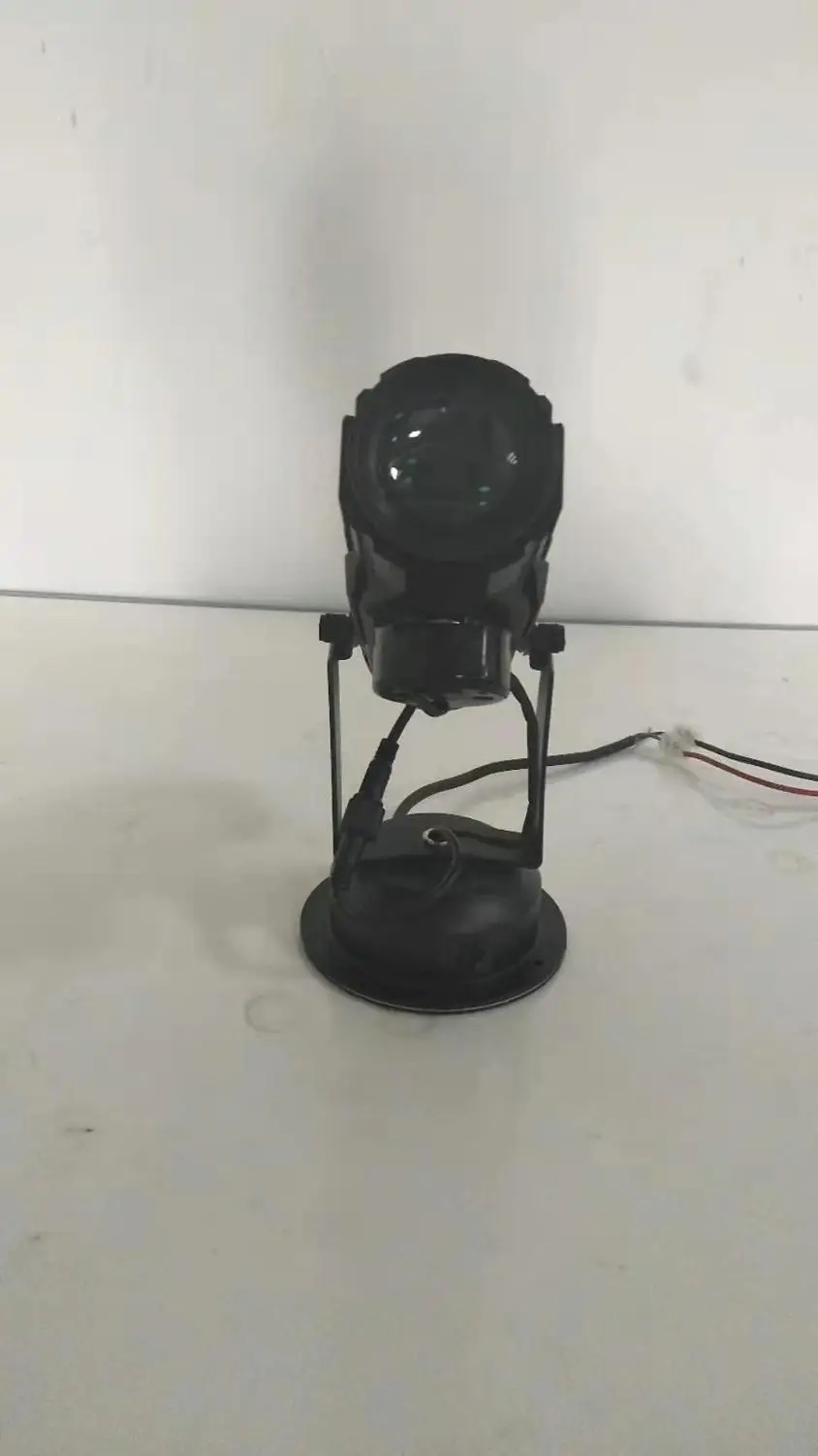 Вращающийся светодиодный прожектор gobo с логотипом для помещений освещение