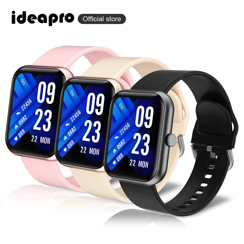 Новый 2021 SmartWatch 1 7 дюймов Ideapro i8 игровой режим смарт-часы для Android IOS Телефон женщин
