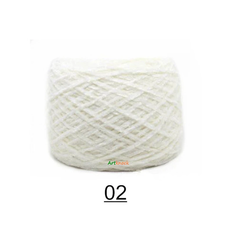 02 3pcs 3 шт. х 250 грамм lana tricot Fashion Show пряжа для вязания крючком из текстурированной вискозы, большая пряжа для вязания, глянцевая линия ручного вязания - Цвет: 02 3pcs