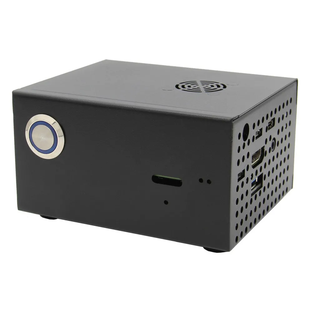 Raspberry Pi X820 V3.0 SSD и HDD SATA плата хранения соответствующий металлический чехол/корпус+ выключатель питания+ вентилятор охлаждения комплект