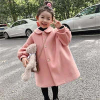 girls babys kids coat jacket outwear 2021 pink thicken spring autumn cotton zipper school outfits%c2%a0party outdoor childrens clot