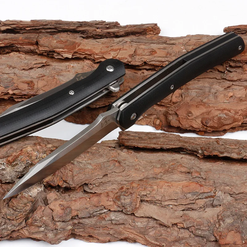 Складной нож G10 CS GO уличные ножи для самозащиты 58 HRC высокопрочный Портативный