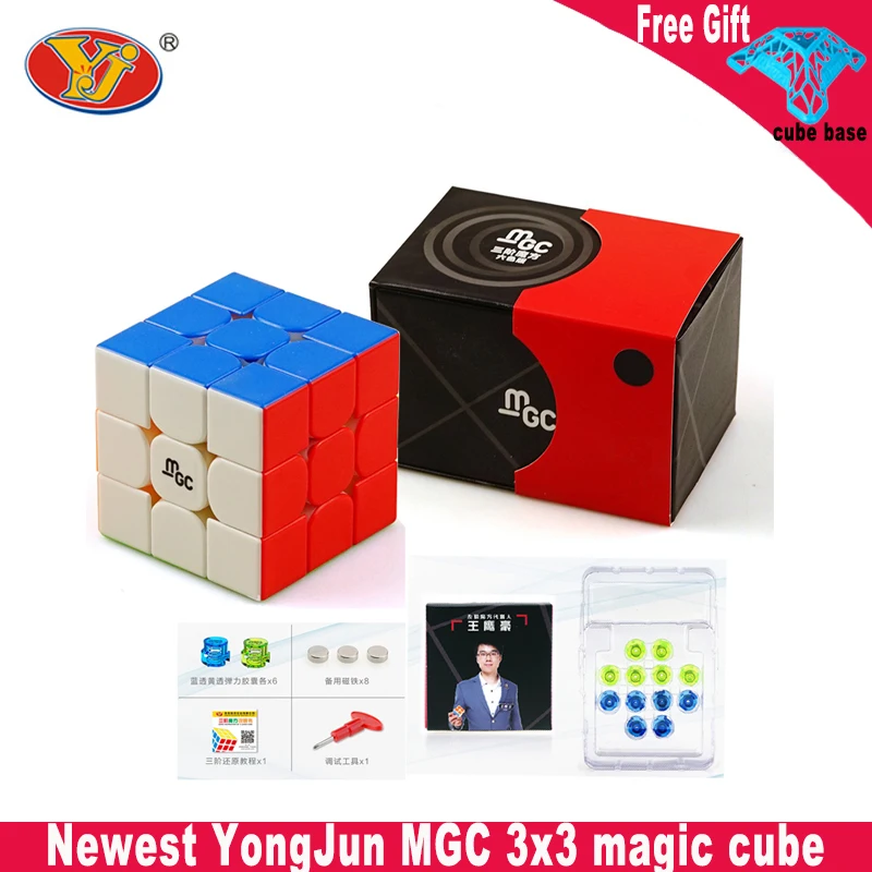 

YJ MGC3 Elite magic Cube 3x3 Magic Speed cube YongJun MGC V3 Magnetic puzzle 3x3x3 cubo magico Educational Toys