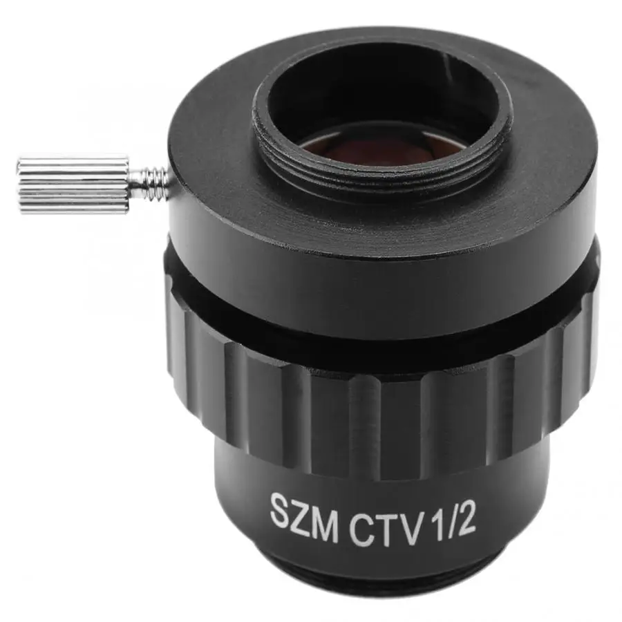 0.5X Auxiliary Objective Lens 1/2 CTV Adapter for Video Digital Camera Trinocular Stereo Microscope new | Инструменты