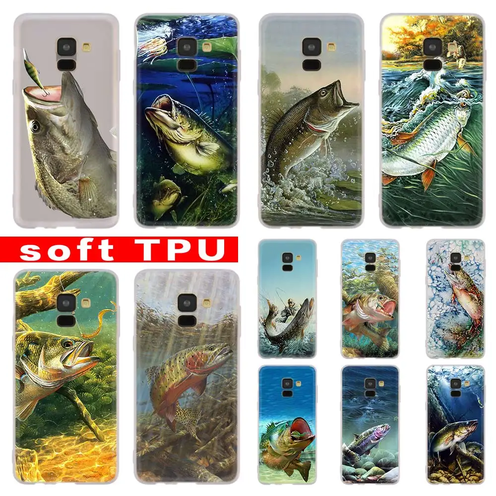 Новый чехол для Samsung Галактики A12/A20/A51/A70/A20s/A21s/A32/A50/A50s/A42/A52/A72 5G A8 A7 A6 2018 рыболовные