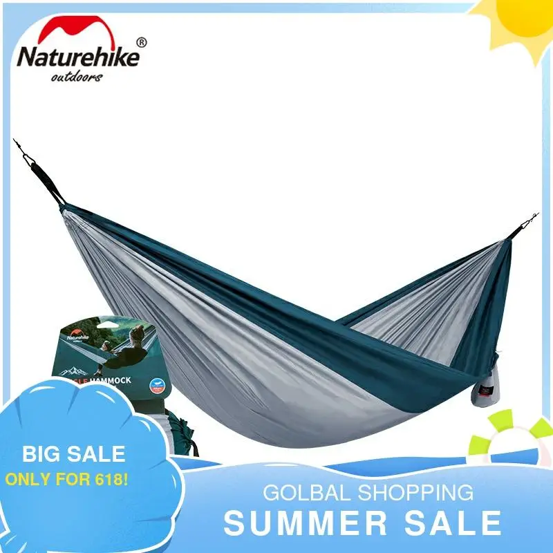Портативный гамак Naturehike походный для отдыха на открытом воздухе одиночный