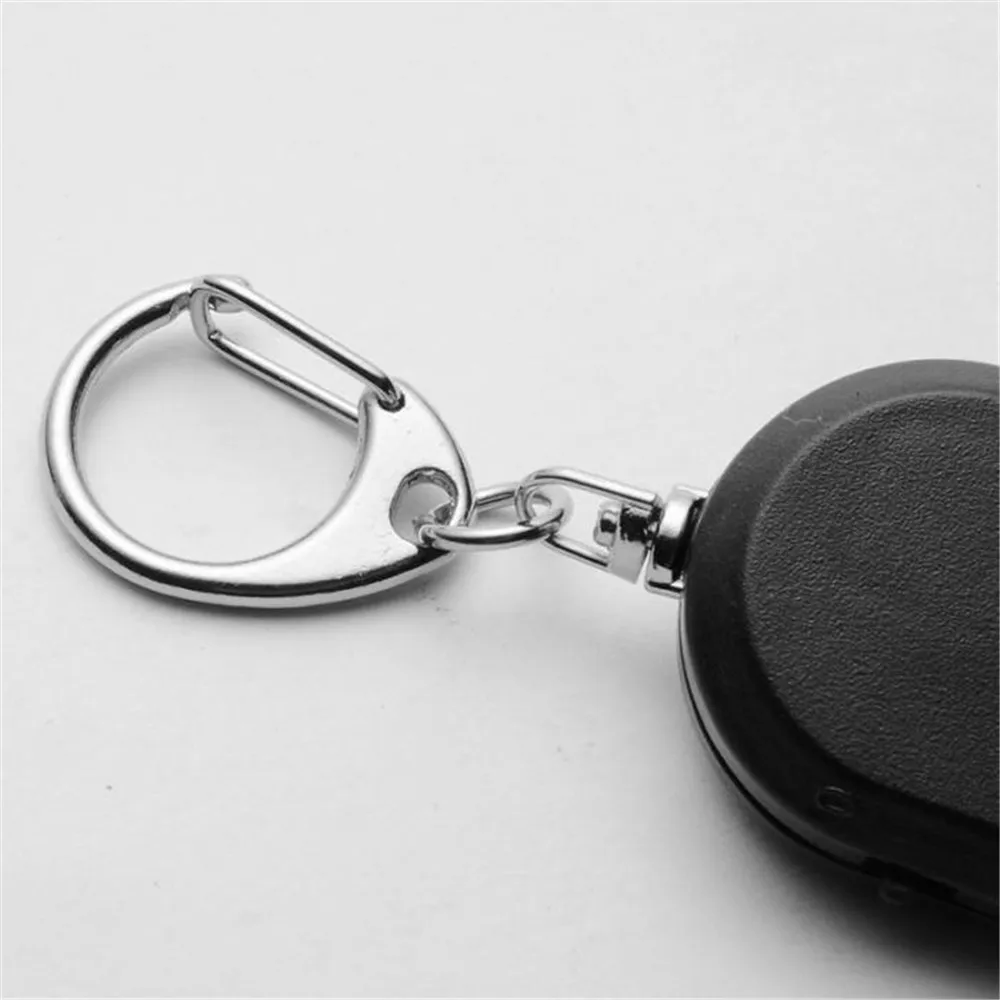 Wireless Whistle Key Finder Keychain Women Men Anti-Lost Device Car Keyrings Electronic Anti-Theft Ellipse Plastic Search | Украшения и