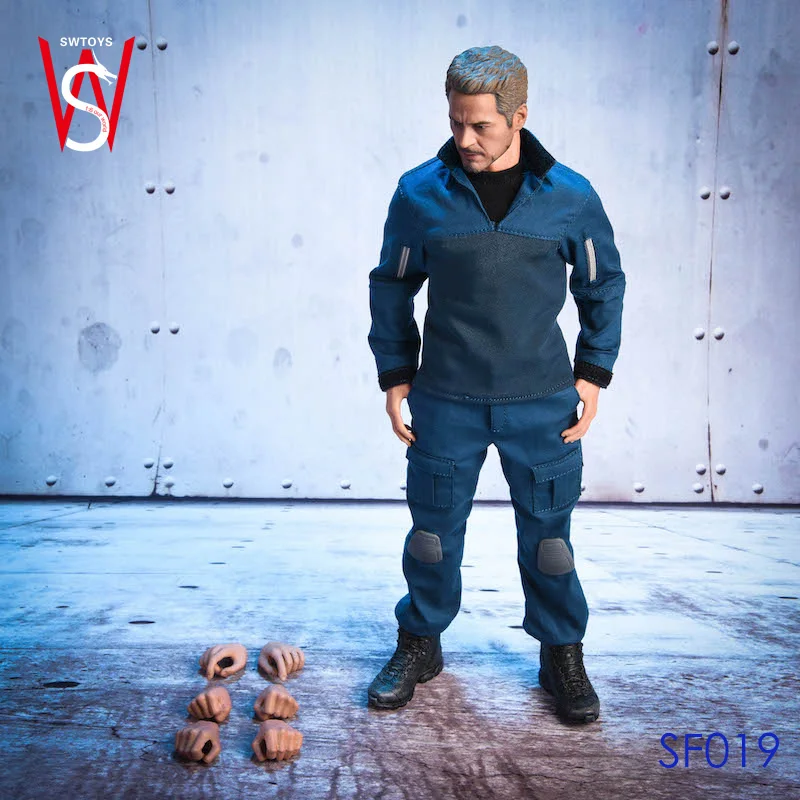 In Srock SWTOYS SF019 1/6 Мстители Железный человек Тони Старк фигурка модель 12 дюймов