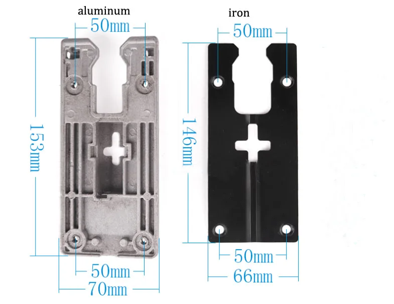 

Black Metal /AluminumRectangle Shape Base Stand for Makita 4304 Electric Curve Saw