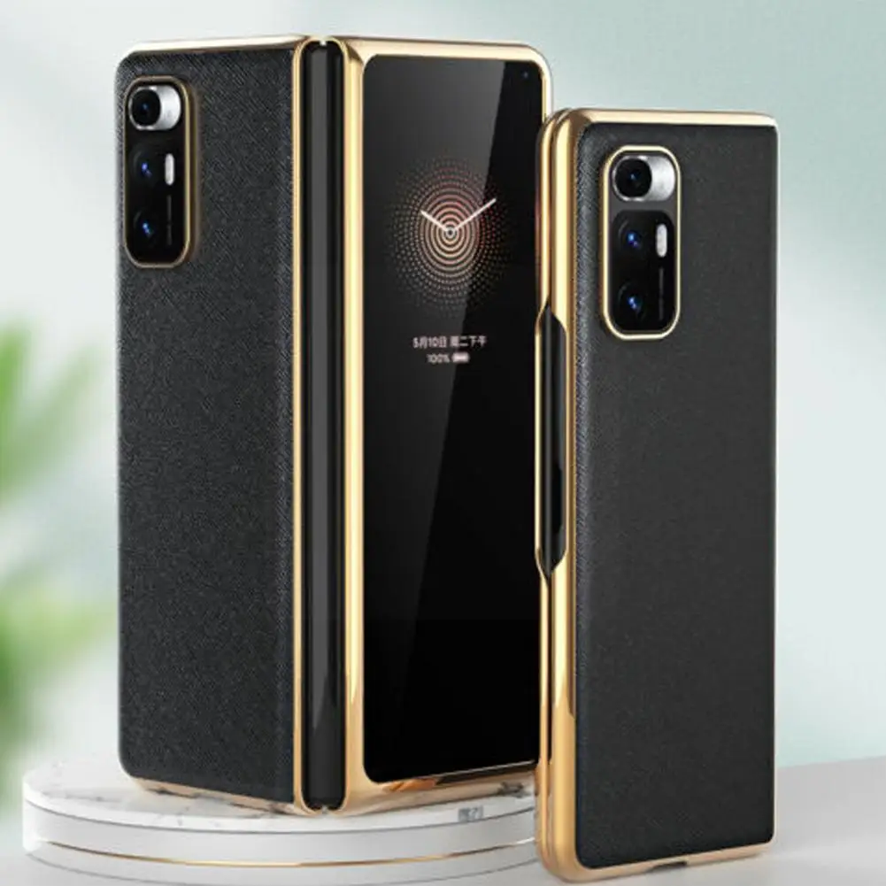 

Fold Leather Business Phone Case For Xiaomi MIXFOLD Lens Case Protection Thin Soft Cover Cover Shockproof Full Luxury M3P0