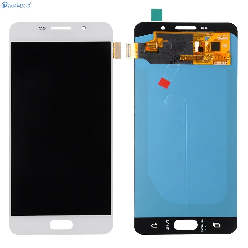 Dinamico продвижение A710 ЖК-дисплей для samsung Galaxy A7 ЖК-дисплей с кодирующий преобразователь сенсорного экрана в сборе A710M A710F дисплей