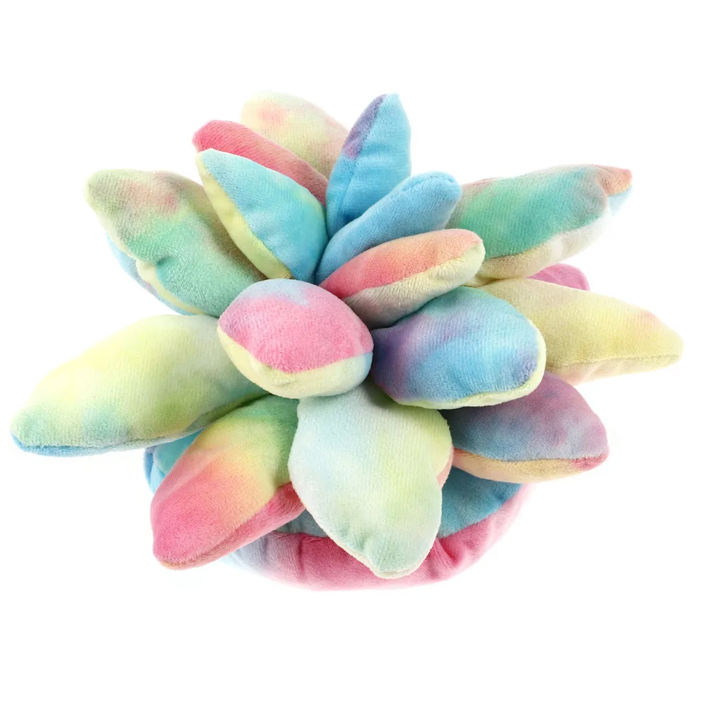 

1pc Simulated Plant Creative Fuzzy Pillow Cushion Decor Plush Bolster
