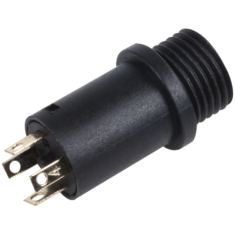10PCS 3.5MM Mini Stereo Female Panel Mount Headphone Jack Solder Black 4 Conductor | Электроника