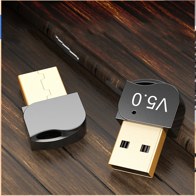 USB Bluetooth совместимый адаптер 5 0 передатчик аудио ключ беспроводной для компьютера