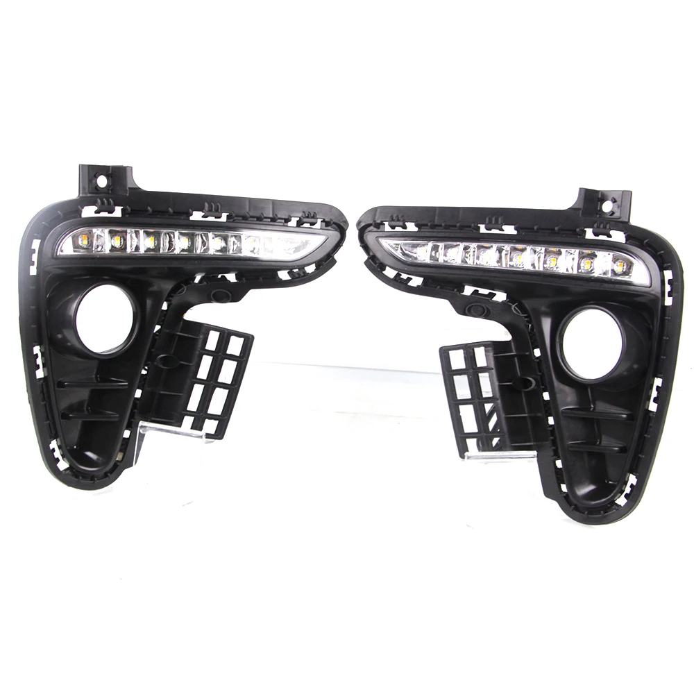 2 шт. автомобильный DRL 12 в светодиодный дневный ходовой светильник Дневной