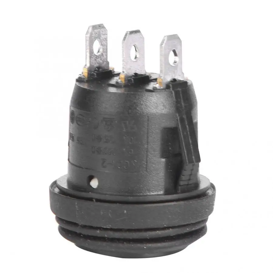 5 шт. 3 положения ВКЛ./ВЫКЛ./вкл. Черный круглый Кулисный переключатель Pin 10A/125V 6A/250V