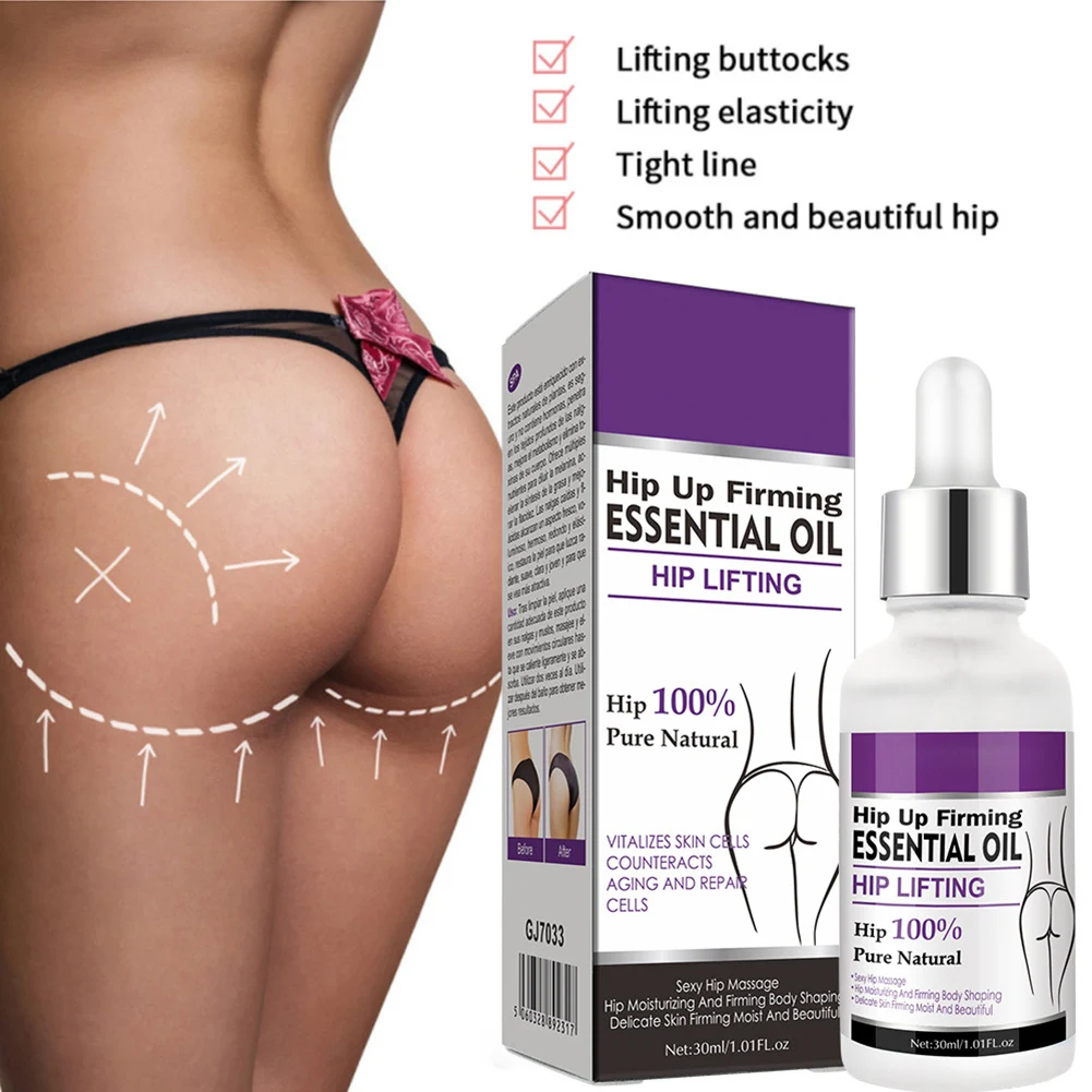 

Hip Lift Up Essential Oil Moisturizing Firming Butt Lifting Massage Oil Women