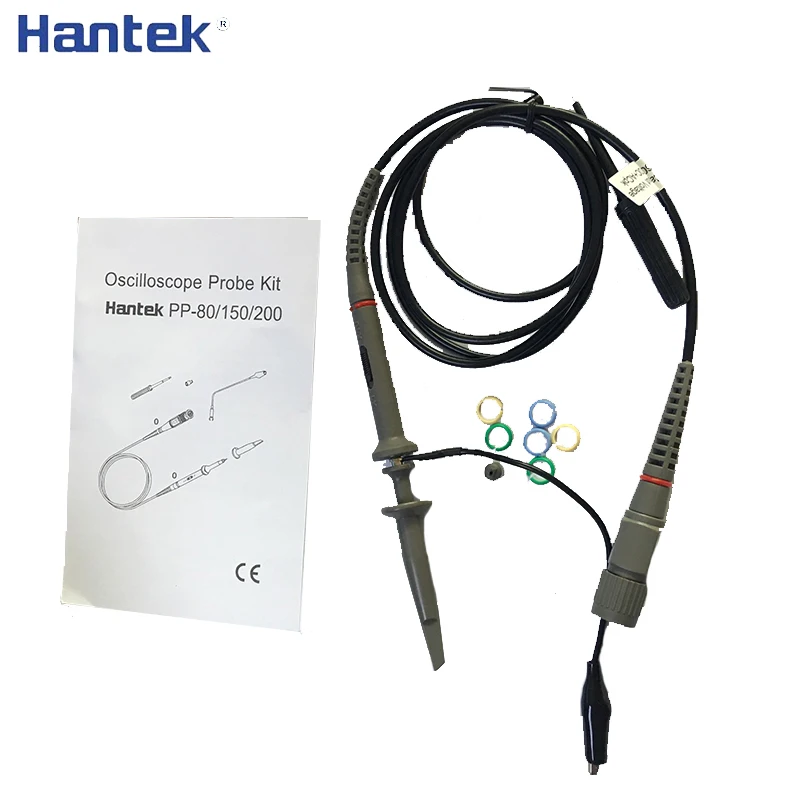 Цифровой осциллограф Hantek зонды x1 x10 60 МГц 100 200 клип зонда аксессуары для