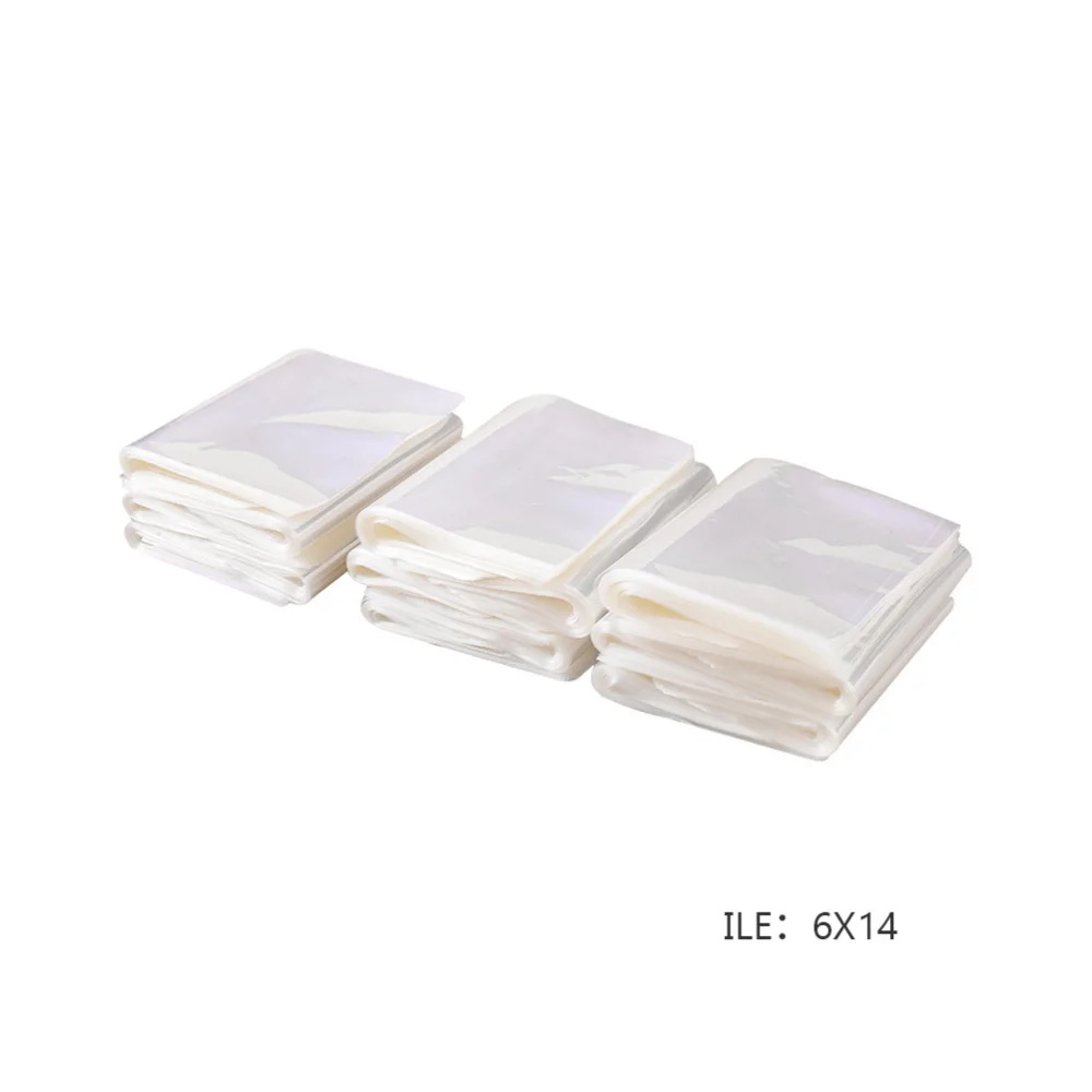 

200 Pcs Clear Heat Shrink Bag Odorless Shrink Wrap Bag Heat Shrink Film Bags