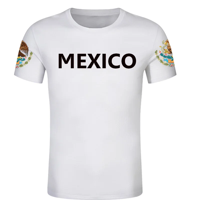 Футболка Мексиканская с эмблемой флага MX футболка для мексиканских мужчин