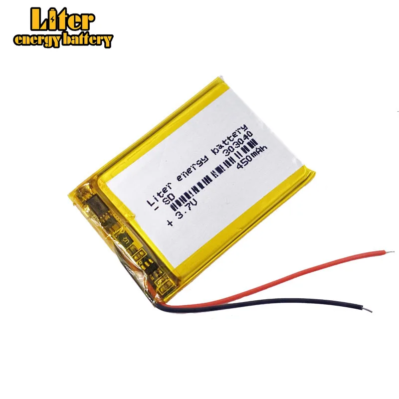 303040 033040 mah 450 v литровая энергетическая батарея литий-полимерная Mp3 Mp4 Mp5 X30 |