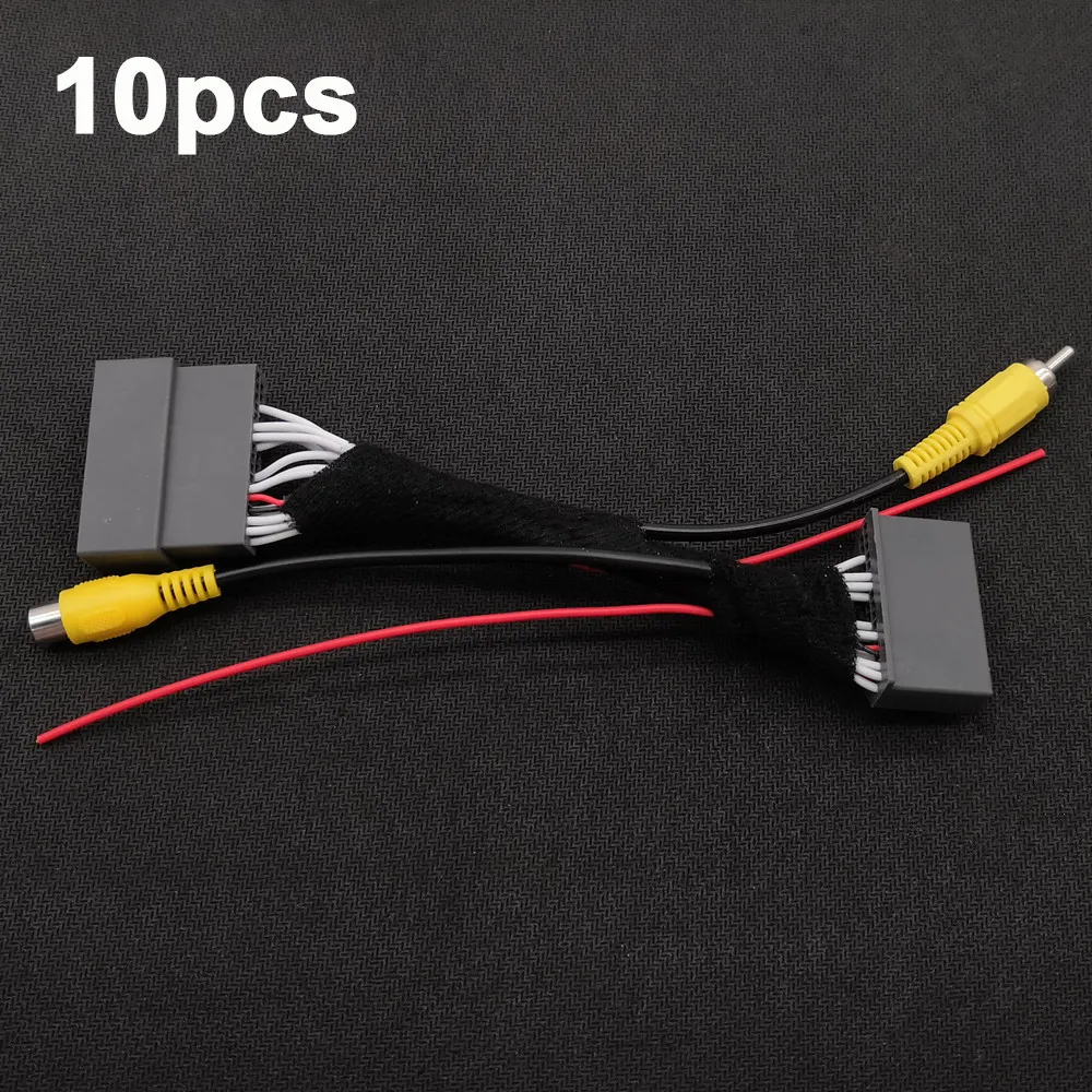 

10pcs 32Pin Original Video Input Switch Rear Camera RCA Adapter Cable For Acura CDX Honda Civic 10th Avancier UR-V High-level