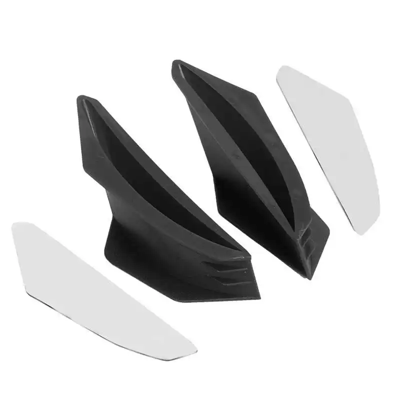 

Motorcycle Aerodynamic Winglets Spoiler Wing Universal Modification Accessory New
