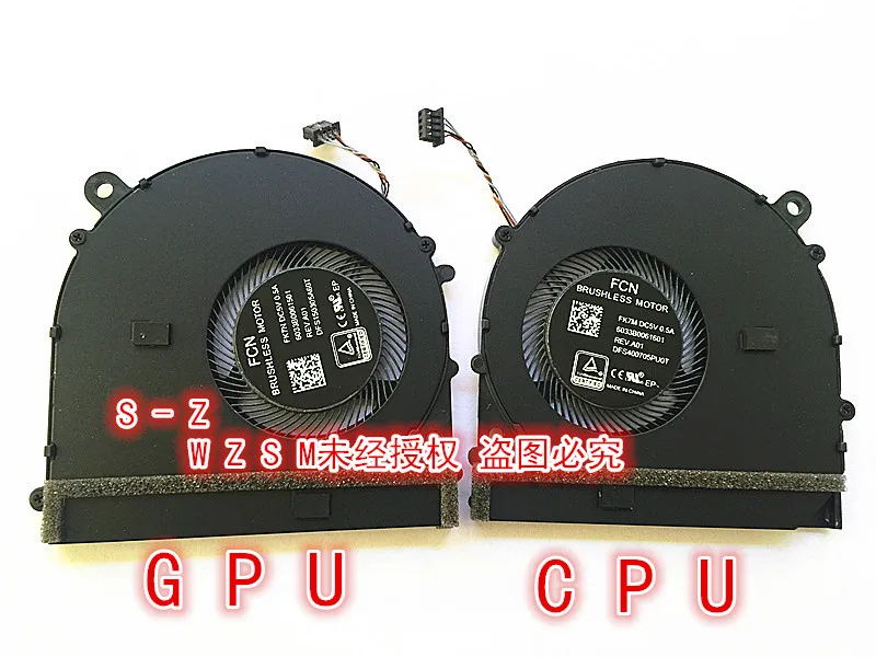 

WZSM Laptop Cooling fan For Xiaomi notebook mi air PRO 15.6 COOLING FAN GPU&CPU COOLING FAN