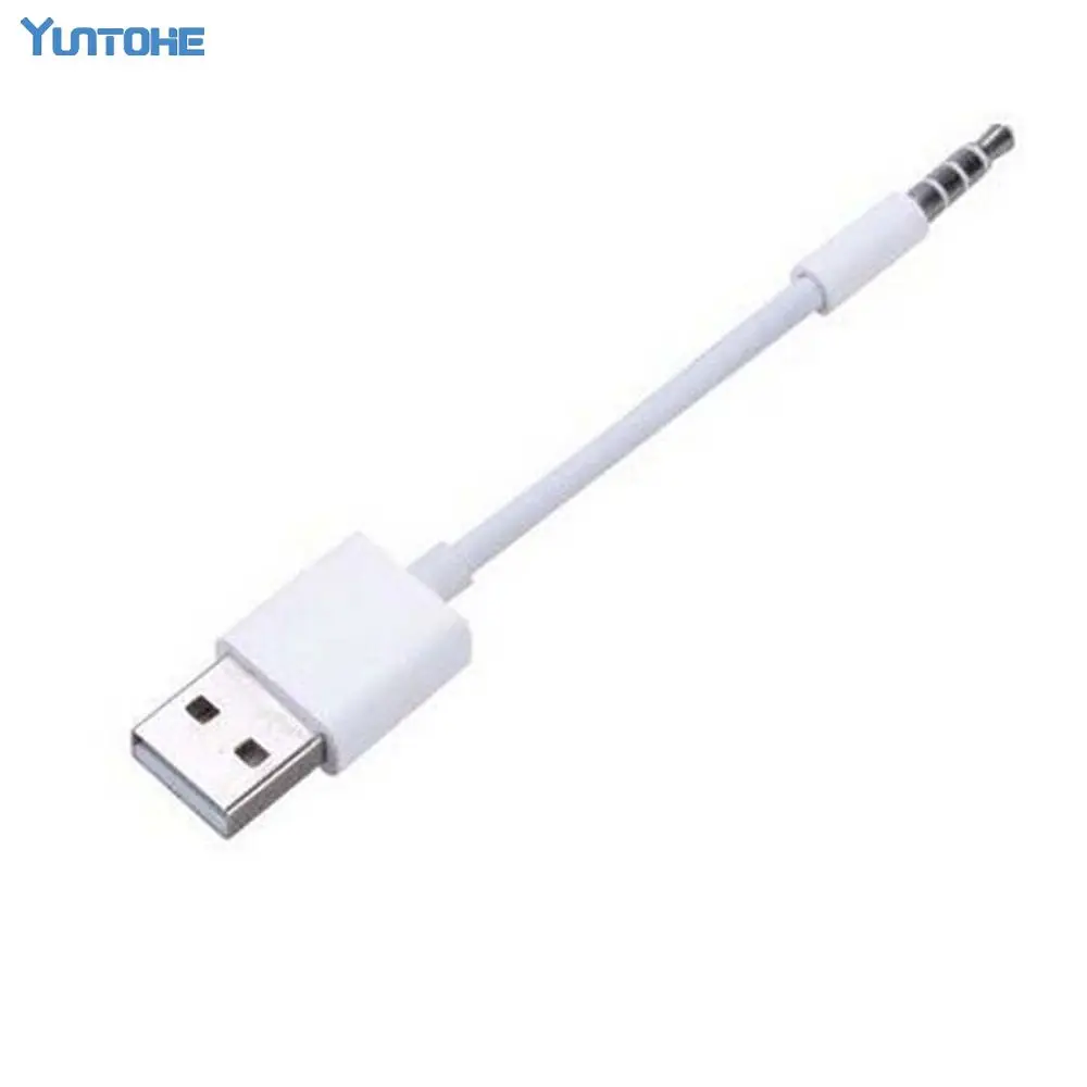 Шнур для наушников 3 5 мм USB 2 0 Φ M к 10 см новый Apple ipod shuffle 3-го 4-го 5-го 6-го поколения