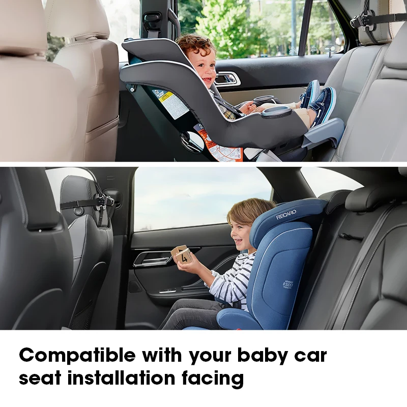 

Jansite Car Headrest Monitor 1080P AHD Baby Security Camera Rear View Camera Super Night Vision 4 pin Back Seat Rear Seat