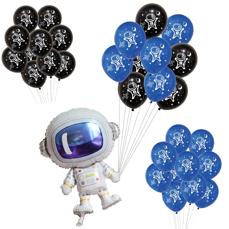 Космические детские надувные шары черные синие|Воздушные и аксессуары| |