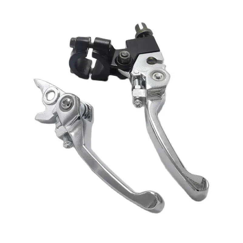 

Folding Brake Clutch Lever Set For Motorcycle Pit Dirt Bike ATV Quad 50cc 110cc 125cc 140cc 160cc 200cc Black Chrome Rear