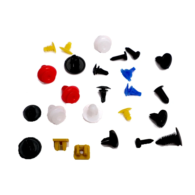 Universal 100-Piece Auto Bumper Fastener Kit: Retainer Clips, Rivets, Door Panel & Fender Liner Fasteners - Compatible with Toyota, Honda and More image 3