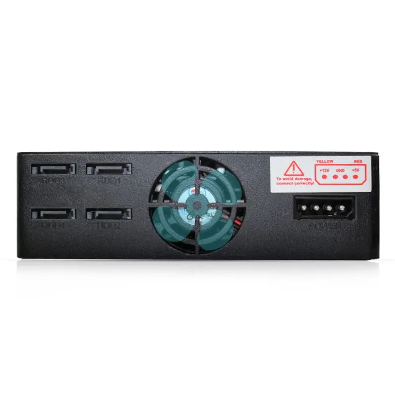 

HE-2006 4x2.5" Slots SATA Internal Rack Hard Drive Case HDD SSD Enclosure Cover