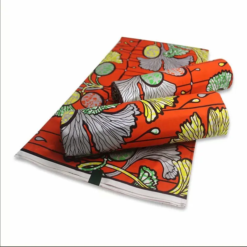 Новое поступление гарантированный настоящий золотой воск Африканский Анкара