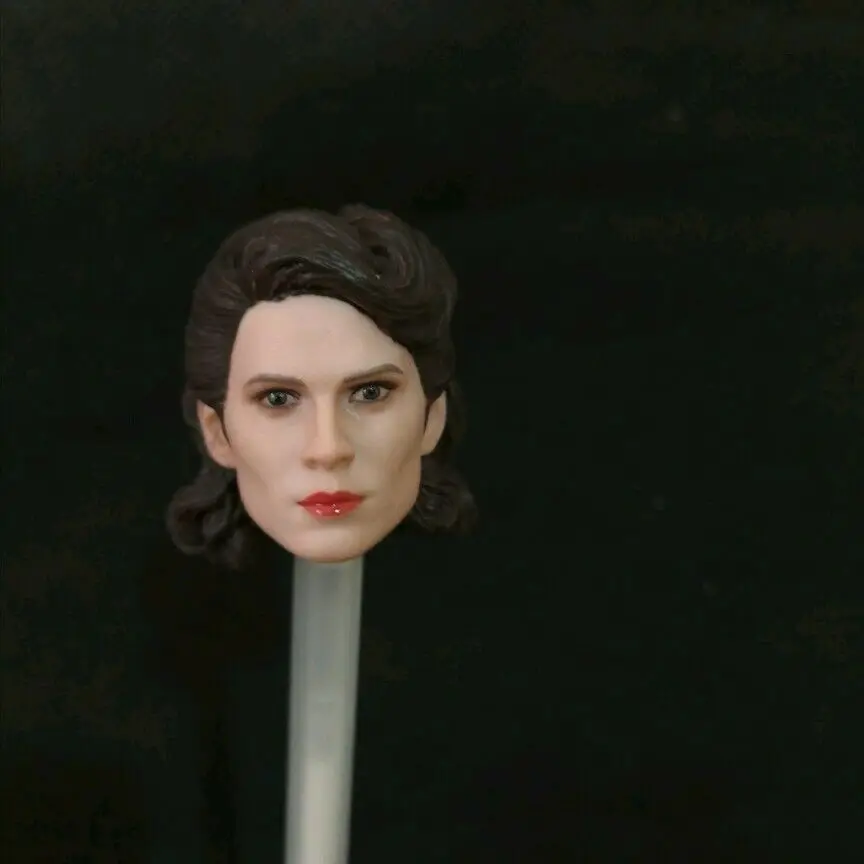

In Stock 1/6 Peggy Carter Head Sculpt Head Carved Model For Fans