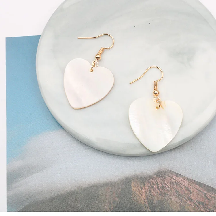 Популярные в Европе и США сережки виде ракушек аксессуары для темпераментных