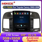 Автомагнитола MEKEDE 2 din, 2G LTE, Android 2 + 32G, для Toyota Camry 5, XV 30, 2001-2006, мультимедийный проигрыватель, Wi-Fi, BT, SWC
