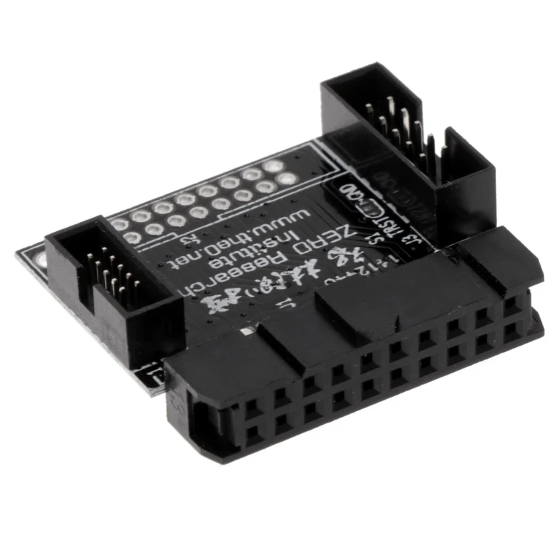 Плата адаптера для 20P 2 54 мм JTAG 10P 0 1 27 SWD Интерфейс конвертер L4MF|Детали и аксессуары