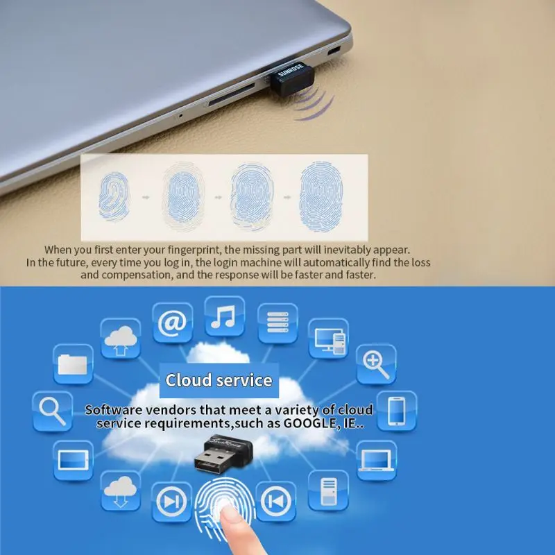 

Fingerprint Reader Security Login Key Lock Touch Speedy For Windows 7/8/10 Hello