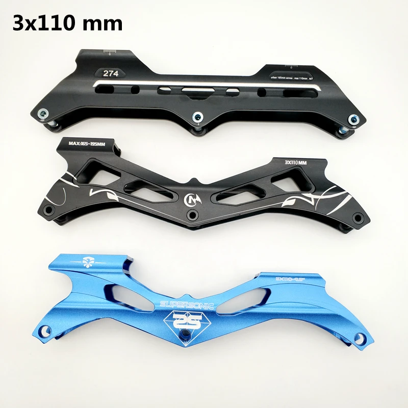 Бесплатная доставка рама для скоростного скейта 3x110 мм с осью 3x110|Светящиеся