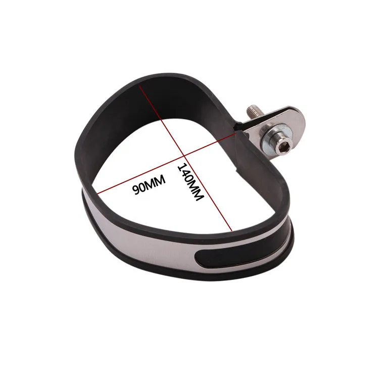 

Motorcycle Muffler Clamps Exhaust Muffler Silencer Pipe Hanger Mount Bracket Motorcycle exhaust tube ring Universal 90-140mm