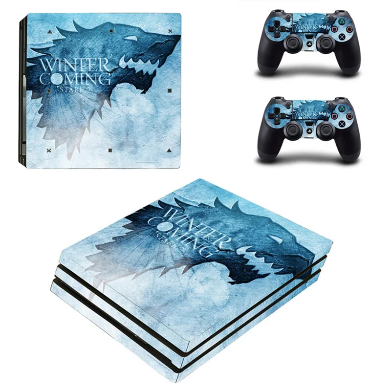 PS4 Pro наклейки Игра престолов игровая станция 4 виниловая кожа ситкер Pegatinas для